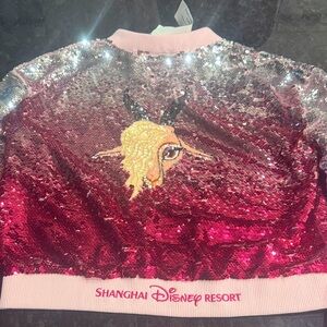 Shanghai Disney Resort Sequin Jacket zootopia Gazelle